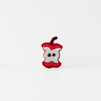 CouldNook Apple Star Embroidered Patch - Small Red Fruit Designs