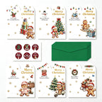 CouldNook Holiday Greeting Card Set - Christmas Birthday Assortments