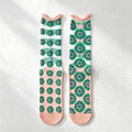 CouldNook Graphic Knee-High Socks-Knee High Length