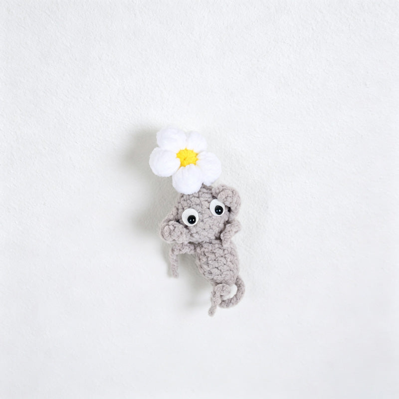 CouldNook Yarn Sprout Character Keychain - Three Attachment Styles