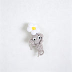 CouldNook Yarn Sprout Character Keychain - Three Attachment Styles