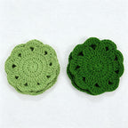CouldNook Yarn Flower Basket Coaster - Bouquet Display Options