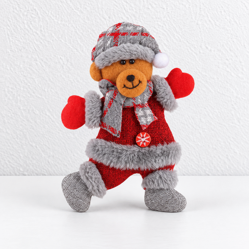 CouldNook Christmas Doll Curtain Tieback - Long Fabric Strap