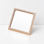 CouldNook Decorative Mirror Accessory - Sculpted Outlines And Ornamental Border Designs