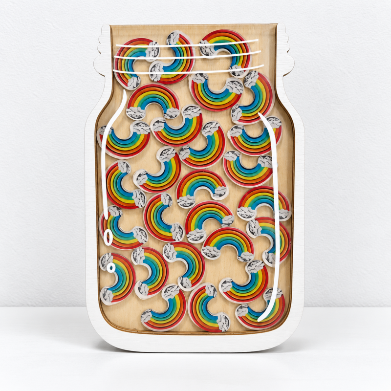 CouldNook Reward Jar - Visible Token Display And Playful Themed Designs