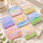 CouldNook Art Sticky Notes - Dreamy Landscape Memo Pad