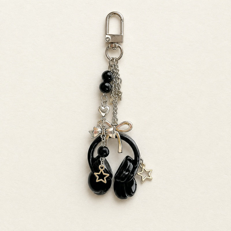 CouldNook Mixed Motif Beaded Phone Charm - Loop Cord Attachment