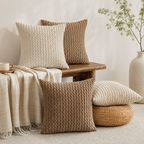 CouldNook Solid Textured Pillow Cover - Raised Bubble Surface