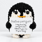CouldNook Crocheted Character Doll - Textured Shapes And Little Message Cards