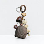 CouldNook Natural Seed Bag Charm - Forest Nut Pendant