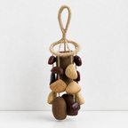 CouldNook Botanical Seed Bag Charm - Forest Nut Keychain