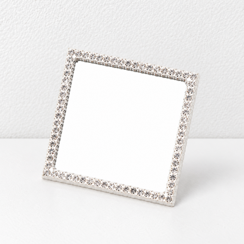 CouldNook Decorative Mirror Accessory - Sculpted Outlines And Ornamental Border Designs