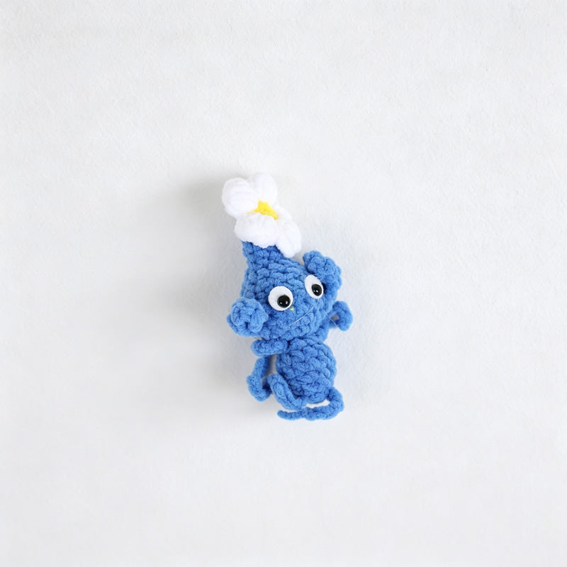 CouldNook Yarn Sprout Character Keychain - Three Attachment Styles