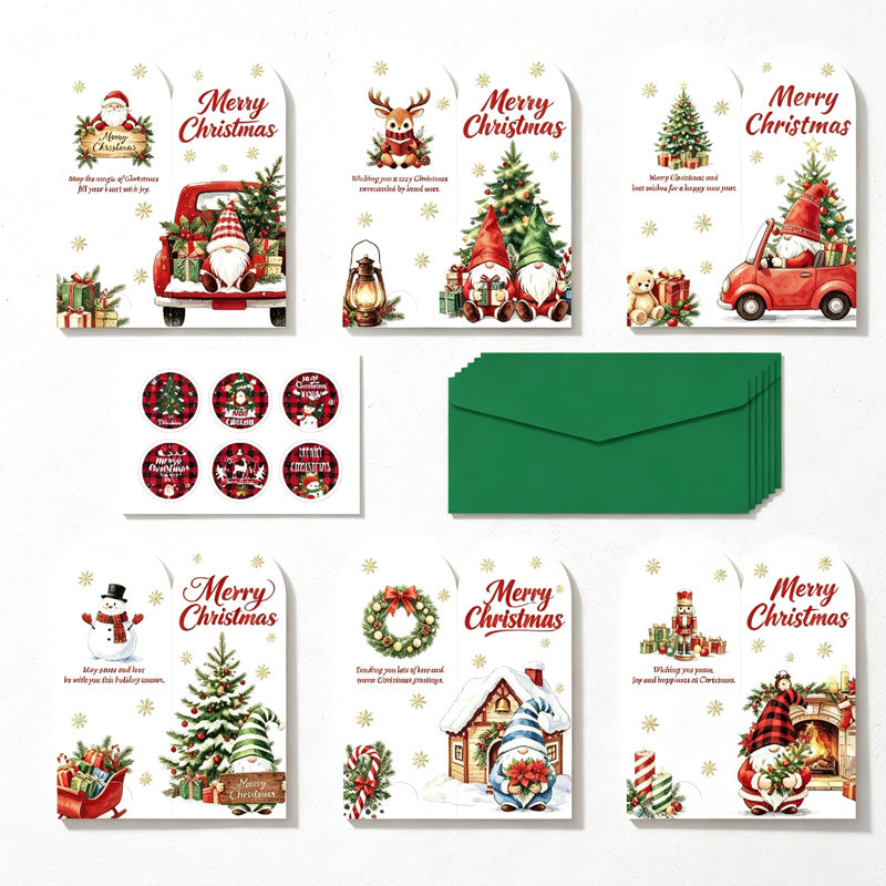 CouldNook Holiday Greeting Card Set - Christmas Birthday Assortments