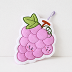 CouldNook Cartoon Coral Fleece Hand Towel‑Hanging Absorbent Cloth