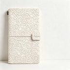 CouldNook A6 Travel Notebook - Embossed Wraparound Closure Collection