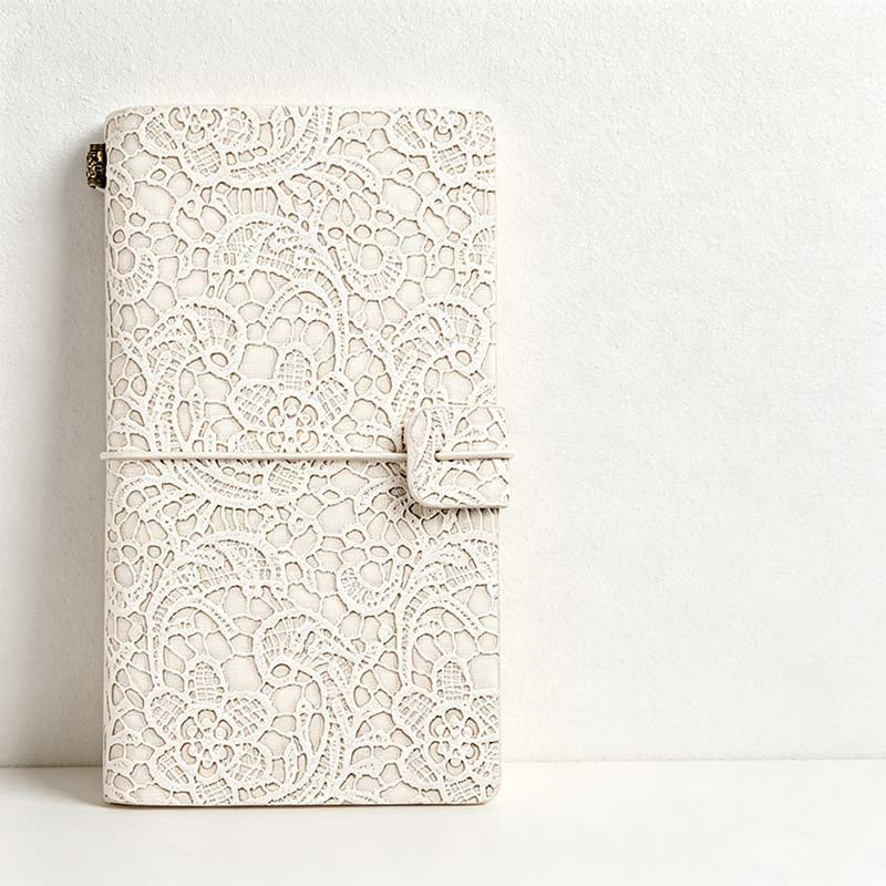 CouldNook A6 Travel Notebook - Embossed Wraparound Closure Collection