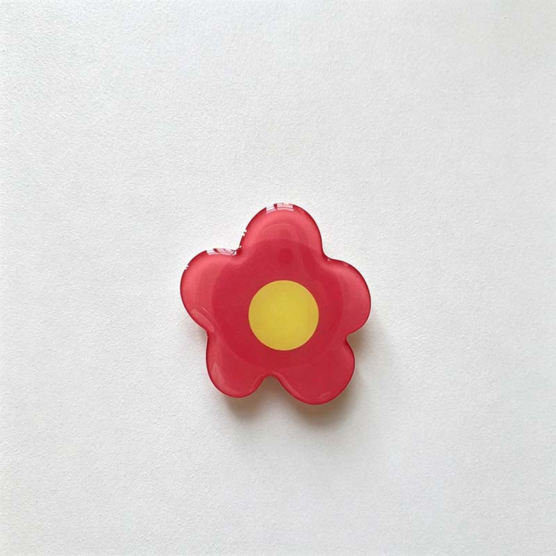 CouldNook Flower Adhesive Phone Grip - Colorful Raised Petal Design