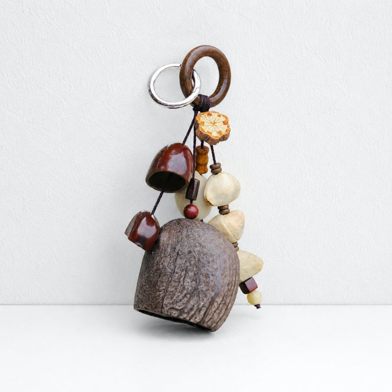 CouldNook Natural Seed Shell Charm - Braided Cord and Clasp