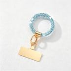 CouldNook Rhinestones Set Phone Strap with Rounded Links
