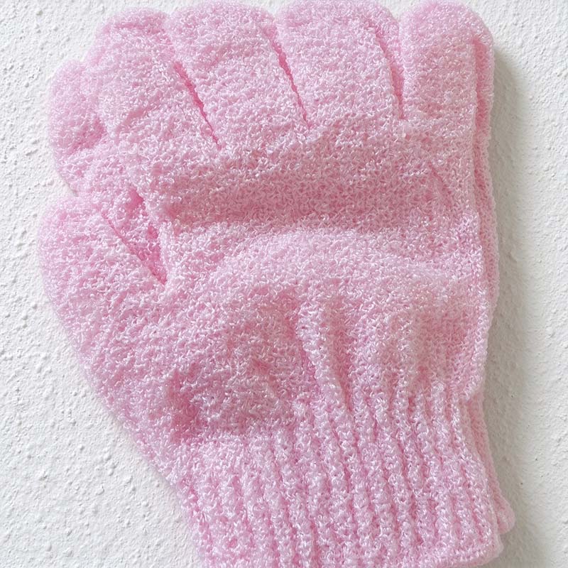 CouldNook Bath Glove - Looped Texture and Ribbed Wrist Cuff