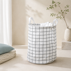 CouldNook Foldable Laundry Hamper - Tall Printed Handle Designs