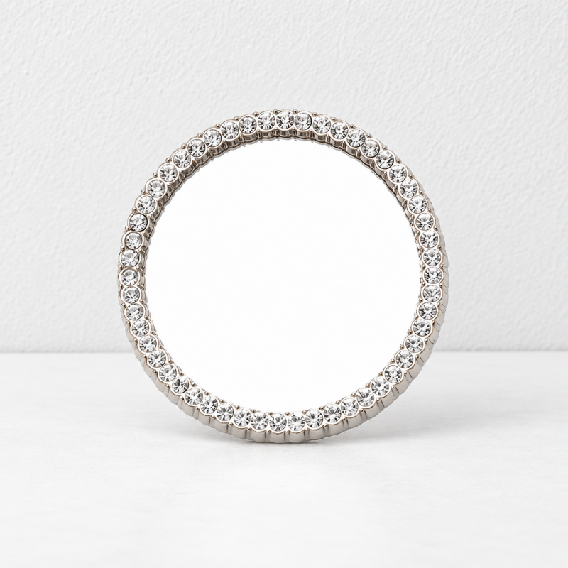 CouldNook Decorative Mirror Accessory - Sculpted Outlines And Ornamental Border Designs