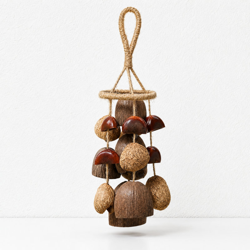 CouldNook Botanical Seed Bag Charm - Forest Nut Keychain