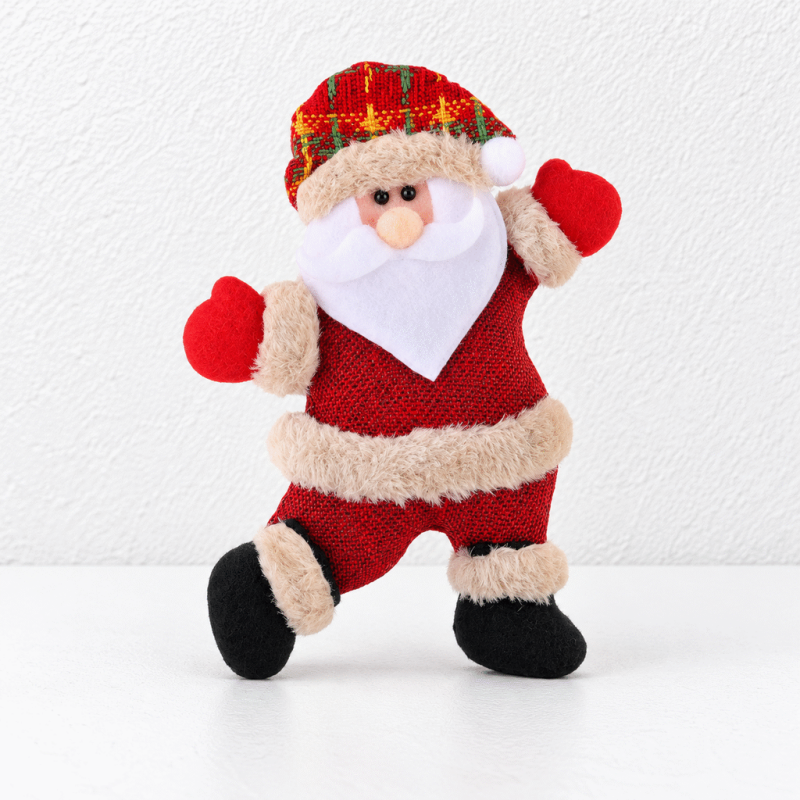 CouldNook Christmas Doll Curtain Tieback - Long Fabric Strap