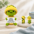 CouldNook Yarn Character Doll Ornament - Assorted Animal Designs