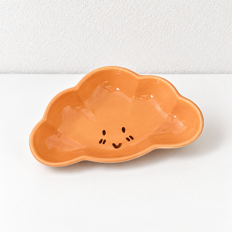 CouldNook Snack Shape Dipping Dish - Smiling Designs