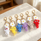 CouldNook Yarn Sprout Character Keychain - Three Attachment Styles