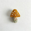 Yellow Mushroom Pin