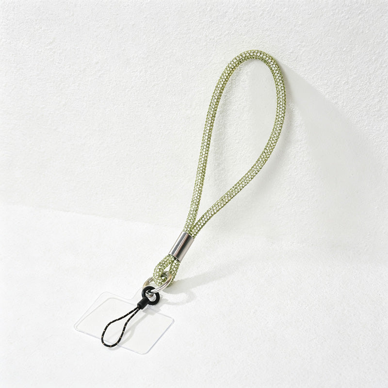 CouldNook Rhinestones Set Phone Strap with Figure-Eight Links