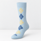 CouldNook Argyle Split-Toe Socks - Diamond Pattern
