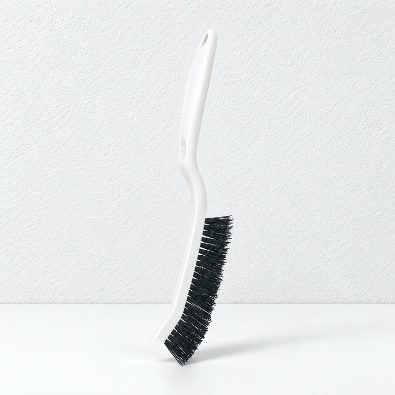CouldNook Long Handle Crevice Brush - Curved Firm Bristles