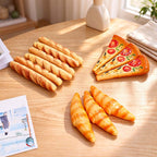 CouldNook Food Shape Ballpoint Pen - Pizza and Bread