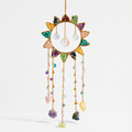 CouldNook Sunburst Crystal Suncatcher Ornament - Cascading Stone Strands