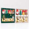 CouldNook Christmas Stainless Steel Cutlery - Festive Character Handle