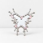 CouldNook Decorative Mirror Accessory - Sculpted Outlines And Ornamental Border Designs