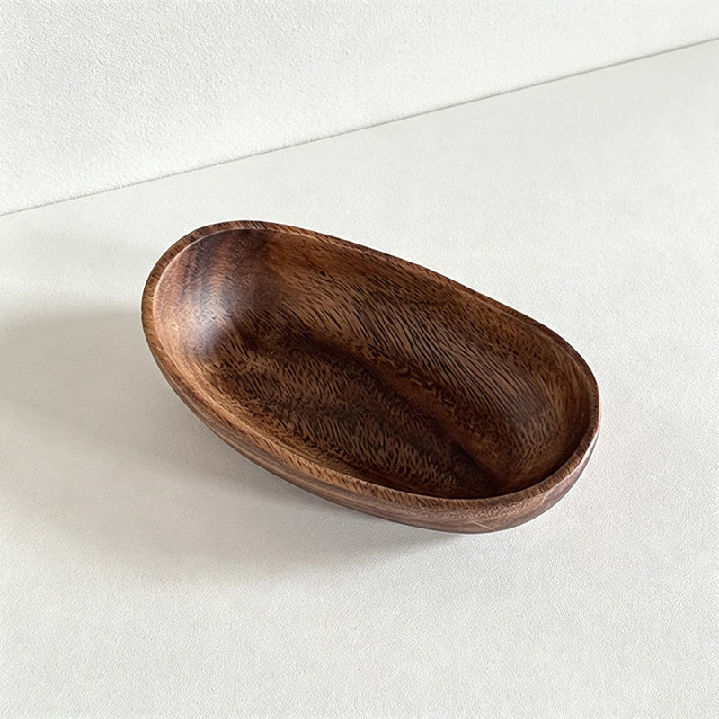 CouldNook Faux Wood Key Tray Storage Rack - Desktop Organizer Storage Box