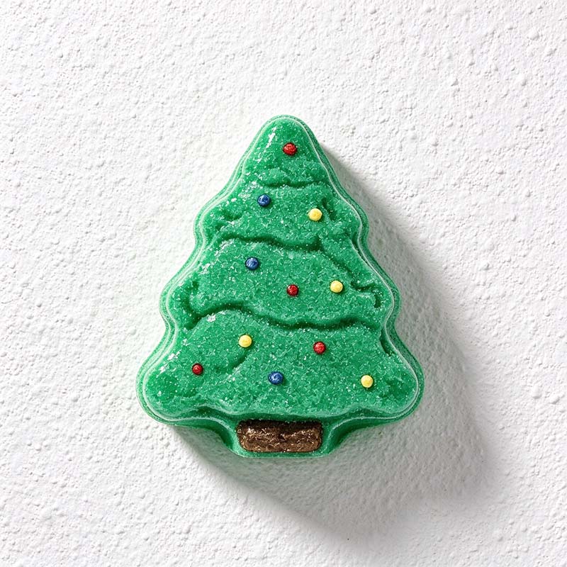 CouldNook Christmas Bath Bombs - Six Holiday Shapes And Gift Box Option