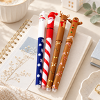 CouldNook Christmas Pen - Character Caps and Festive Printed Barrels