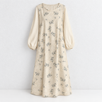 CouldNook Cross-Back Cotton Apron - Three Printed Designs Collection
