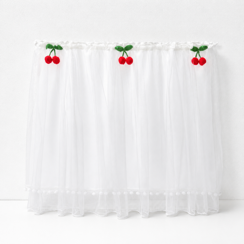 CouldNook Cherry Car Window Shade - Mesh Privacy Curtain