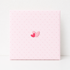 CouldNook Pink Heart Candy Embroidered Patch - Iron-On Motif Collection