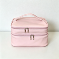 CouldNook Double-Layer Toiletry Bag - Dual-Zipper Carry Design Collection