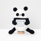 CouldNook Assorted Animal Message Figure - Wooden Display Base