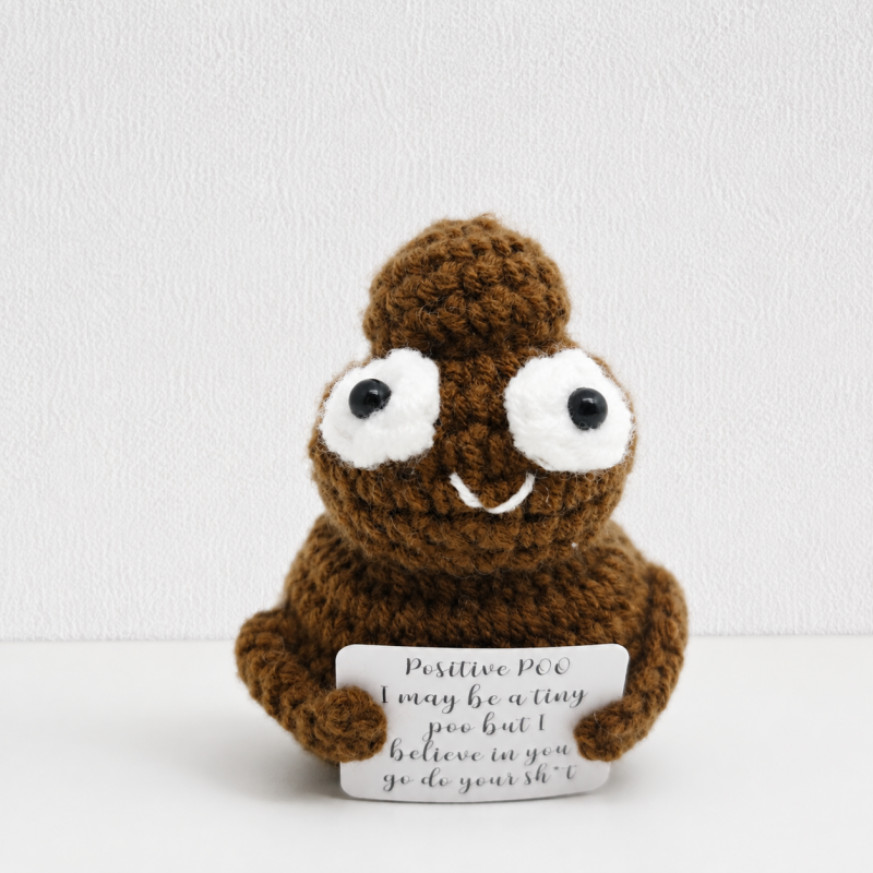 CouldNook Positive Message Figure - Assorted Food and Animal Shapes