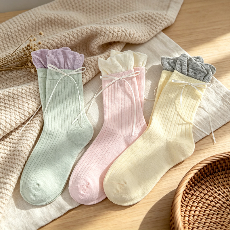 CouldNook Soft Ribbed Ankle Socks - Everyday Drawer Accent
